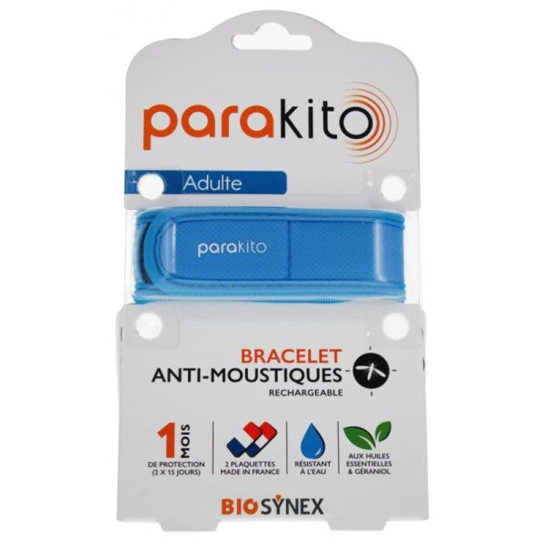 Parakito Bracel A-Moustiq Rech Ad Bleu