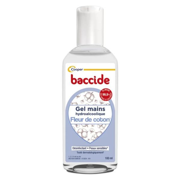 Baccide Gel 100Ml Fl Coton