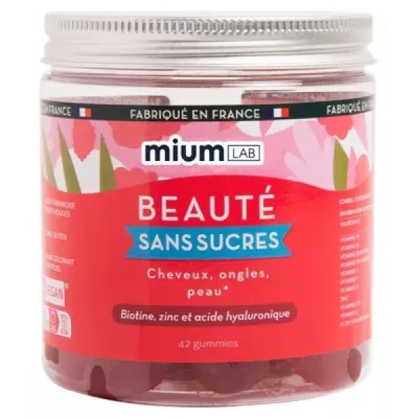 Mium Lab Gummies Beaute S/Sucre 42