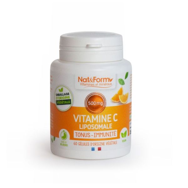 Nat&Form Vit C Liposomale 60 Gelu Veg