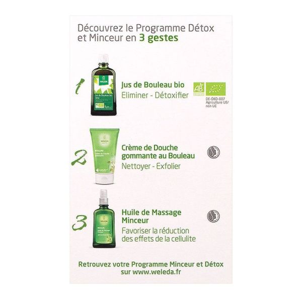 Huile de massage minceur 2x100ml