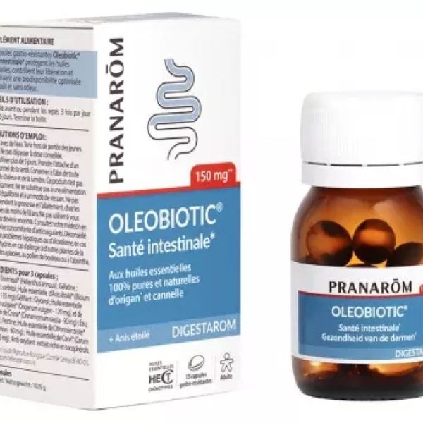 Pranarom Digestarom Oleobiotic 15 Caps