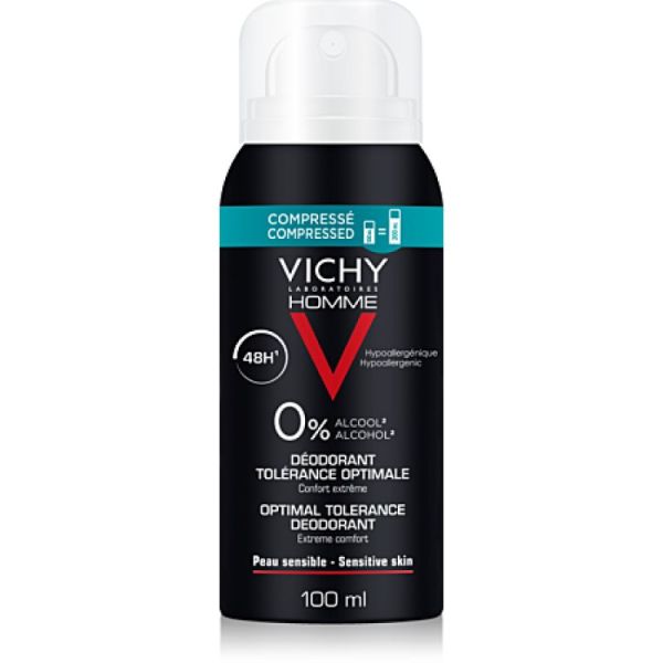 Vichy Homme Deo 48H Tol Opt Spr 100Ml