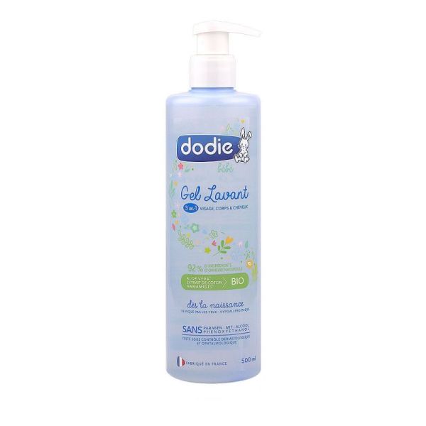 Dodie Gel Lavant 3 En 1 500Ml