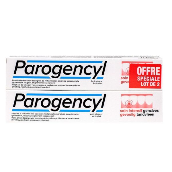 Parogencyl Soin Intensif Gencives 2X75Ml