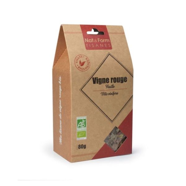 NAT&FORM TISANE VIGNE RGE F BIO 80G