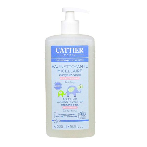 Cattier Eau Nettoyante Micellaire 500Ml