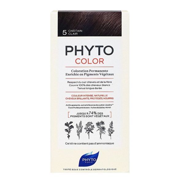 Phytosolba Color coloration permanente 5 châtain clair