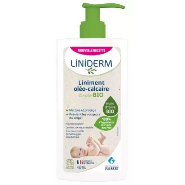 Liniderm Liniment Certifie Bio Ppe480Ml