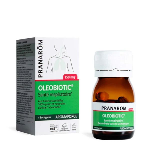 Pranarom Aromaforce Oleobiotic Caps15