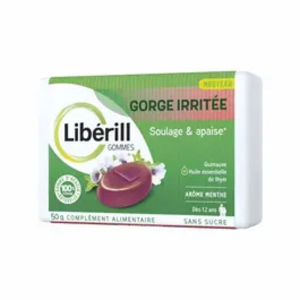 Liberill Gorge Irritee Gommes Bt 50G