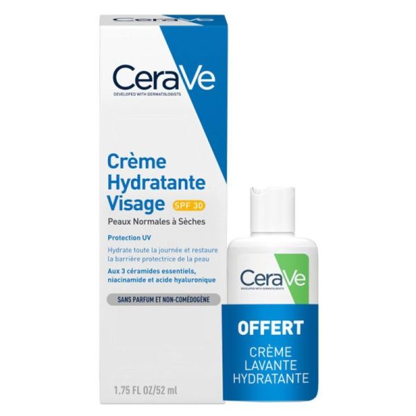 Cerave Cr Spf30 20Ml+Mini Cr Lav 52Ml