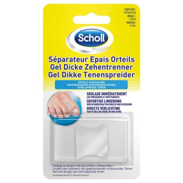 Scholl Gelactiv Separ Orteil Epais 1