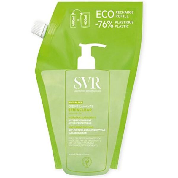 Svr Sebiaclear Creme Lavante Refill 400Ml