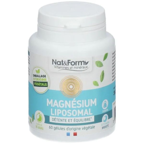 Nat&Form Magnesium Liposomal Gelu60