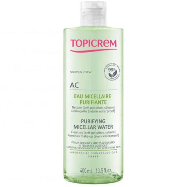 Topicrem Ac Eau Micellaire Purifian 400Ml