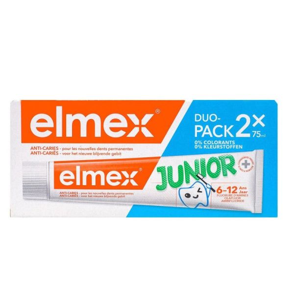 Elmex Dt Junior 7/12Ans X2