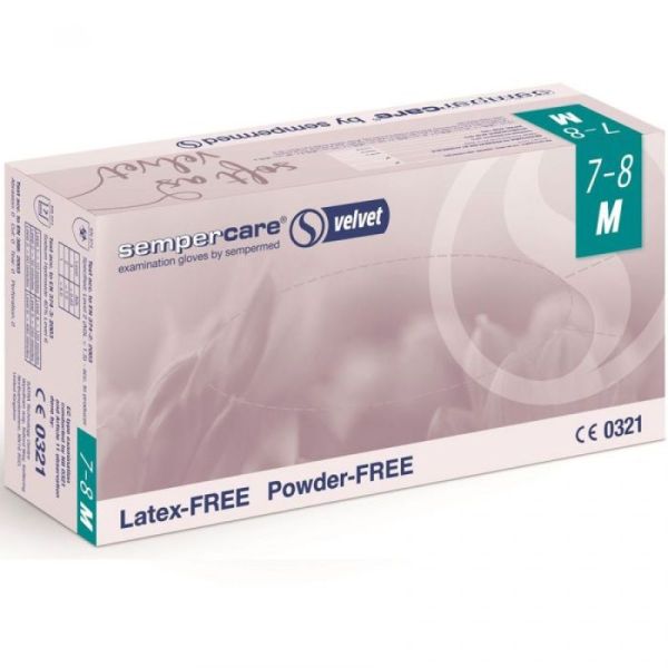 Sempercare Gant Nitr Vel Ss Latex 8/9 200