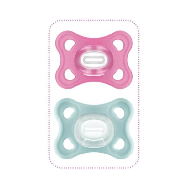 Mam Sucet Comfort Rose 2-6M Silicone X2