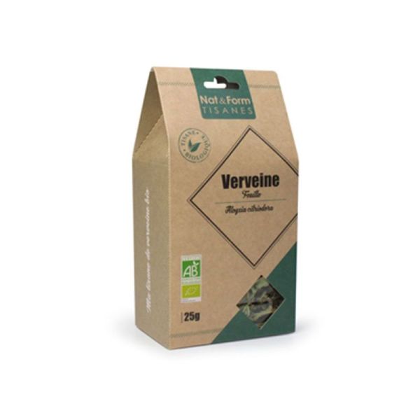 NAT&FORM TISANE VERVEINE F BIO 25G