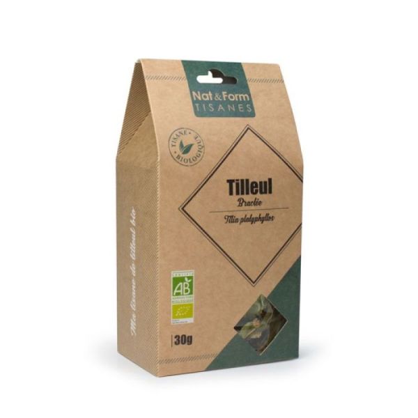 NAT&FORM TISANE TILLEUL BRAVTE BIO 30G