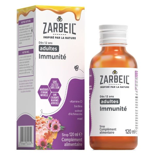 Zarbeil Sirop Pour L'immunte 120Ml