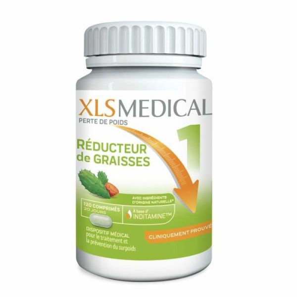 XLS MEDICAL REDUCTEUR GRAISSES 120CPR