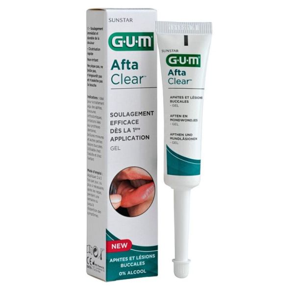 Gum Aftaclear Gel Tb10Ml 1