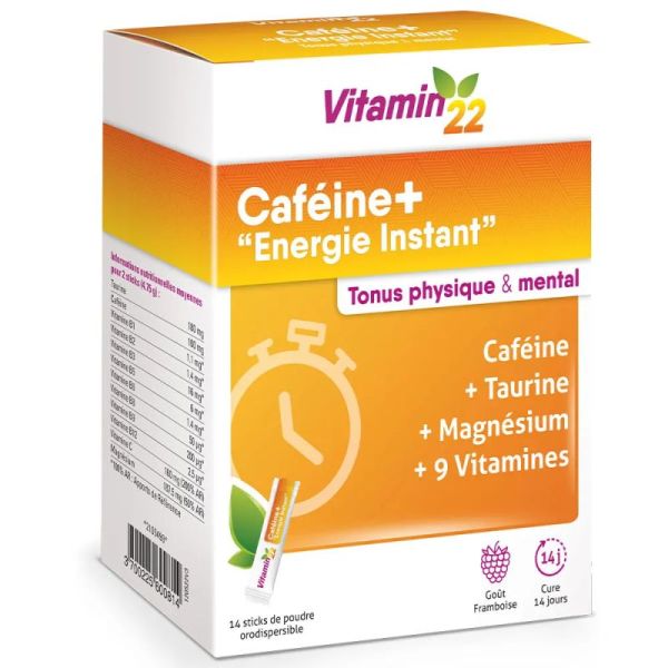 Vitamin'22 Cafeine+ Stick 14