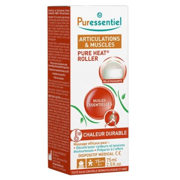 PURESSENTIEL ROLL PURE HEAT ART&MUSC 75ML