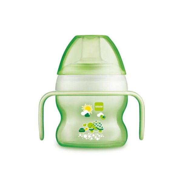 Mam Tasse A Bec Souple Vert 6+M 150 Ml