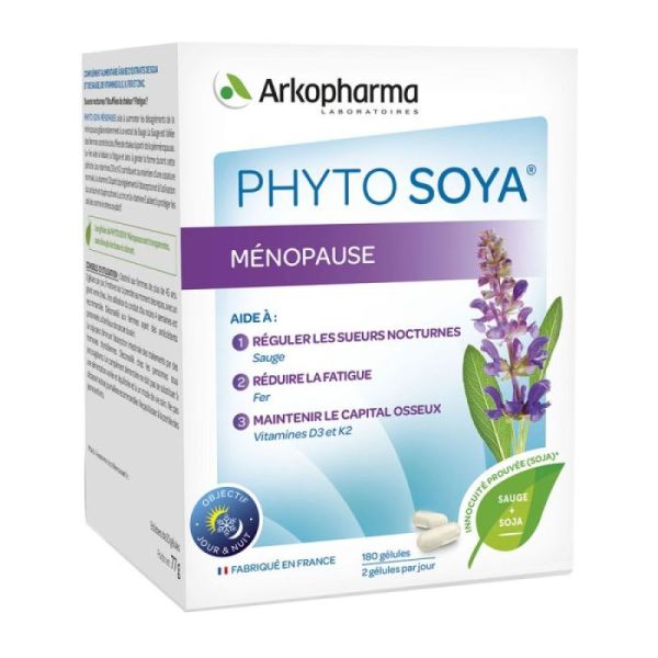 Phyto Soya 35 Mg+Sauge 3 Mois 180 Gelu