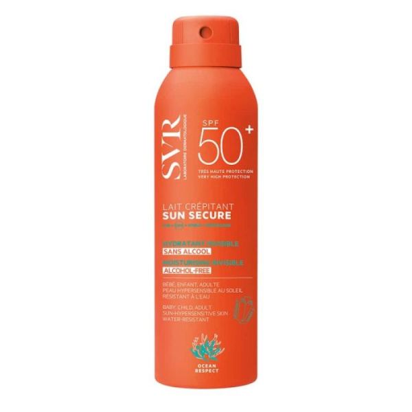 Svr Sun Secure Lait Crepitan Spf50+ 200Ml