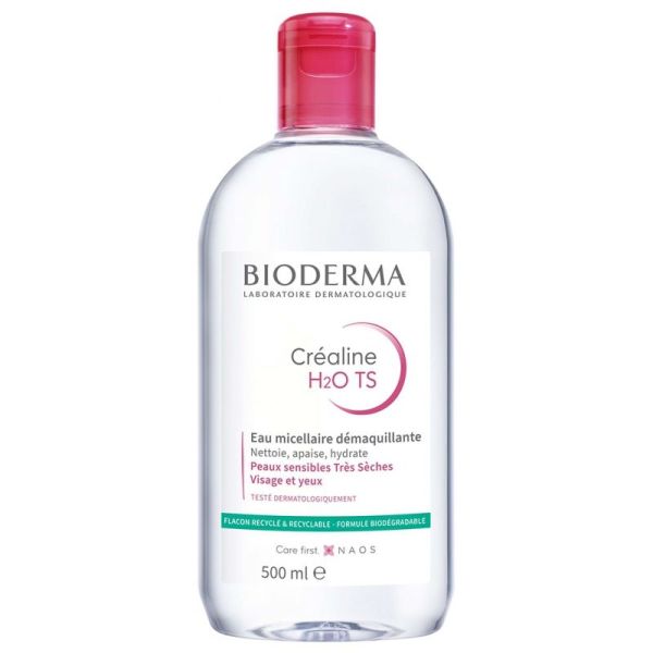 Bioderma Crealine T.s. H2O S/Parfum 500Ml