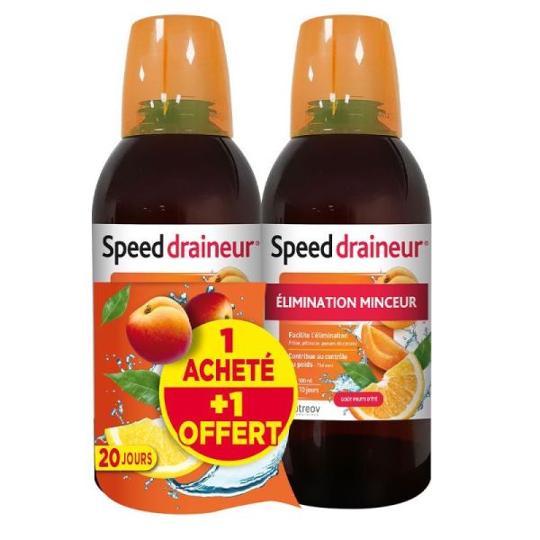 Nutreov Speed Draineur Fr D'ete 2X500Ml