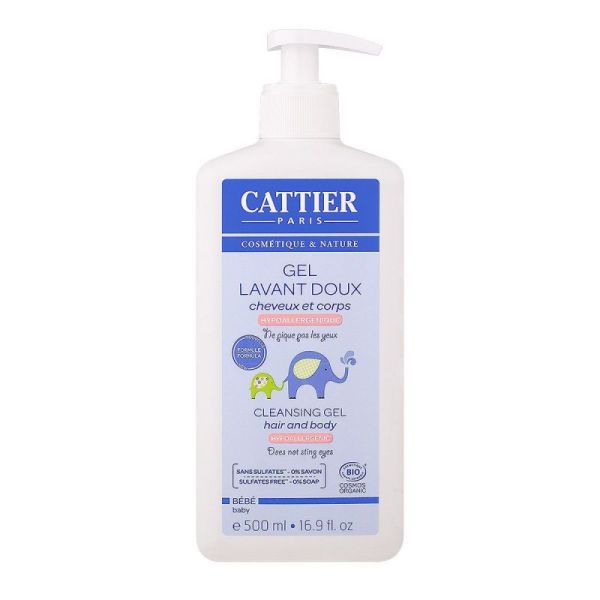 Cattier Gel Lavant Doux 500 Ml