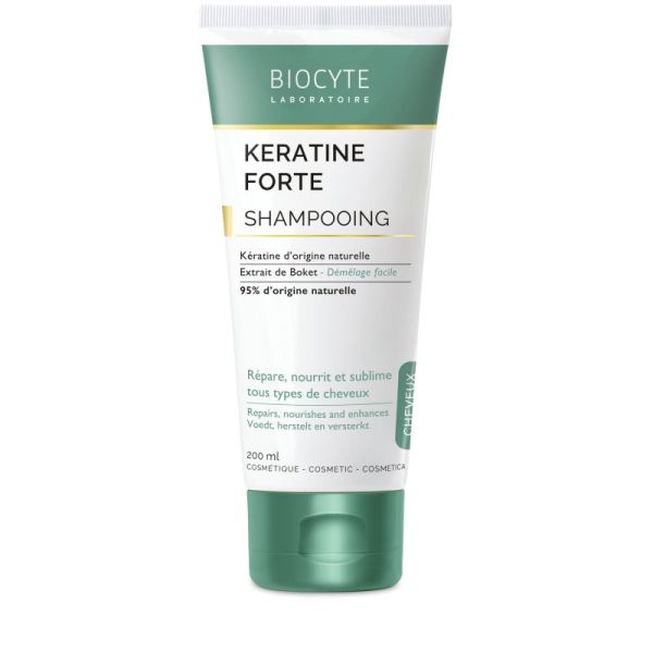 Biocyte Keratine Forte Sha Fl200Ml 1