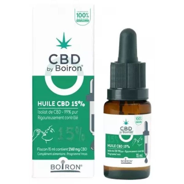 Cbd By Boiron Huile 15% 15Ml