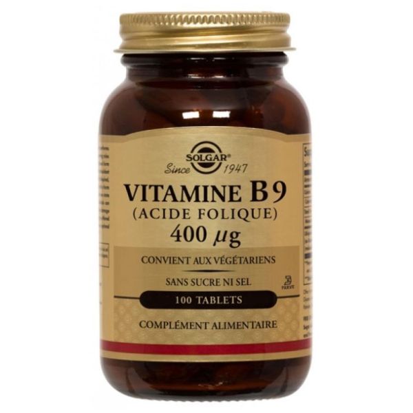 Solgar Vit B9 A. Folique 40?G Tab100