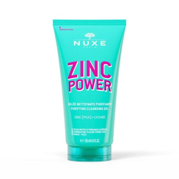 Nuxe Zinc Power Gel Nettoyant Tube 150Ml