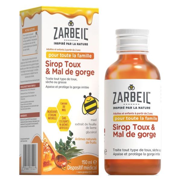 Zarbeil Sirop Pour La Toux 120Ml