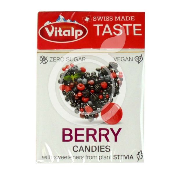 Vitalp Bonbons Sans Sucre Fruits Rges 25G