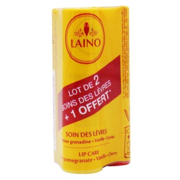 Laino Lot Stick Grenad Vanille Cerise 4G