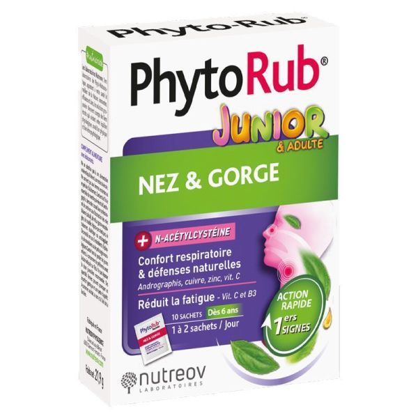 Phytorub Junior & Adulte Bt 10 Sachets