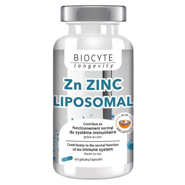 Biocyte Zn Zinc Liposome 60 Gelules