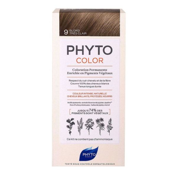 Phytosolba Color coloration permanente 9 blond très clair