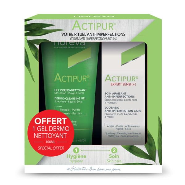 Noreva Actipur Expert Sensi+ 30Ml+Gel Mou