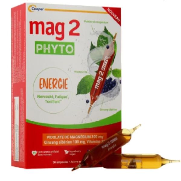 Mag2 Ampoules Phyto Energie X15