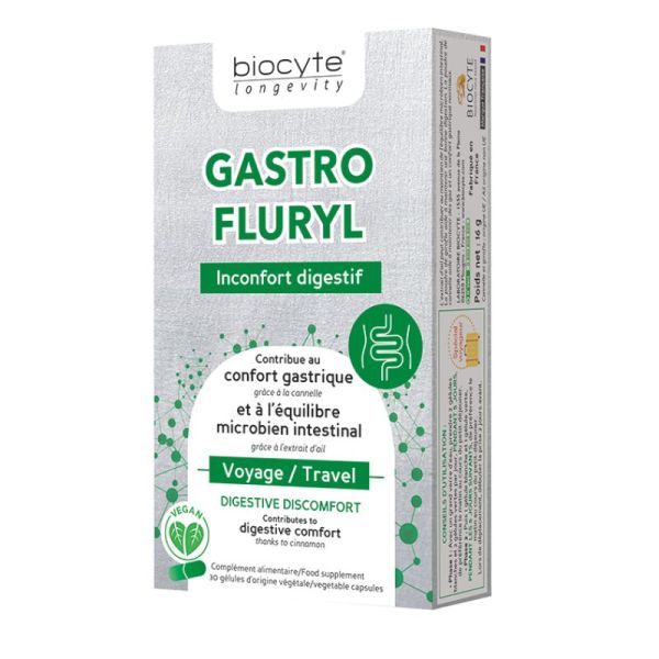 BIOCYTE GASTROFLURYL 30 GELULES