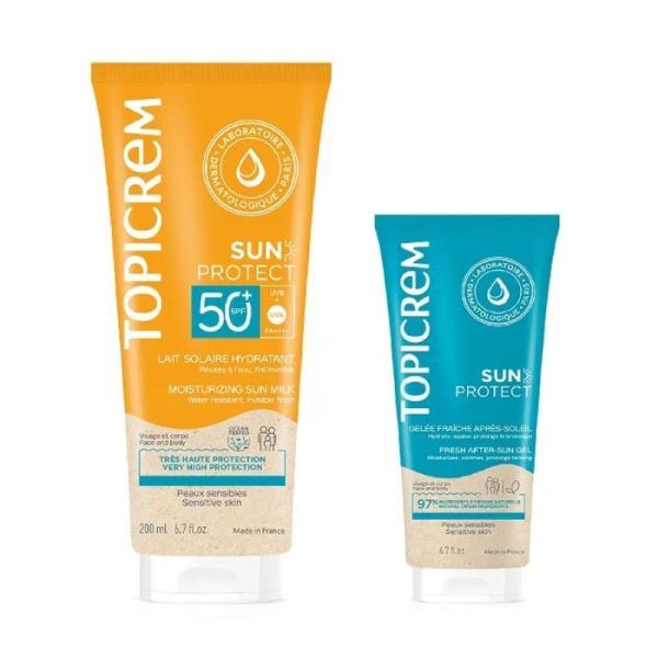 Topicrem Sun Prot Lait Spf50+ 200Ml+Gelee